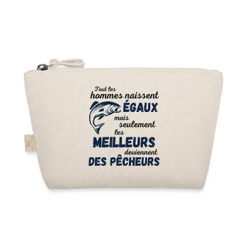 T shirt pêche humour pêcheur cadeau - Trousse biologique - nature - Devant