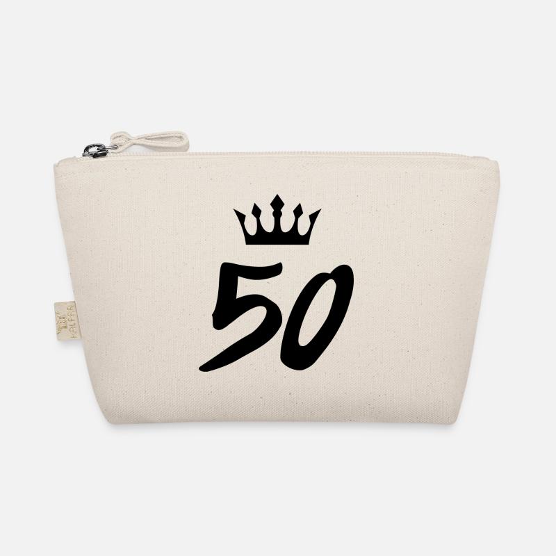 50 Zahl Krone Bio-Täschchen
