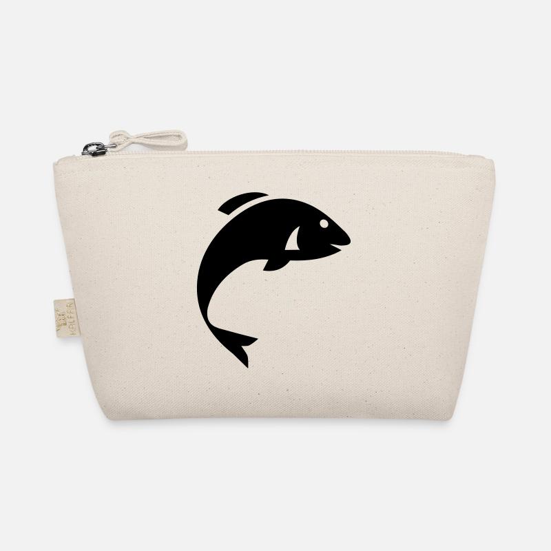 Fish Symbol Organic Pouch