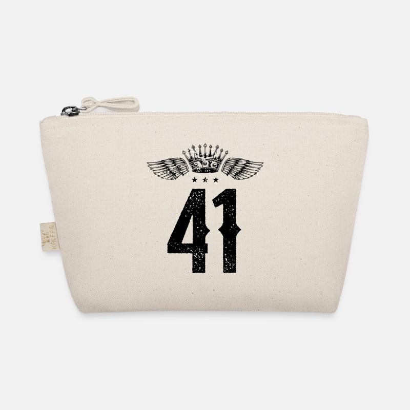 41 Number crown Organic Pouch