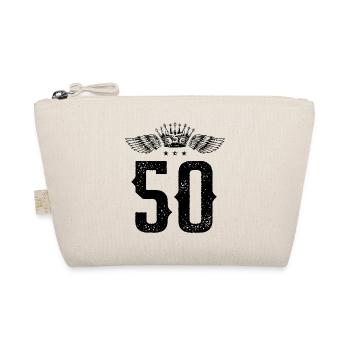 50 Number Crown - Organic Pouch - nature - Front