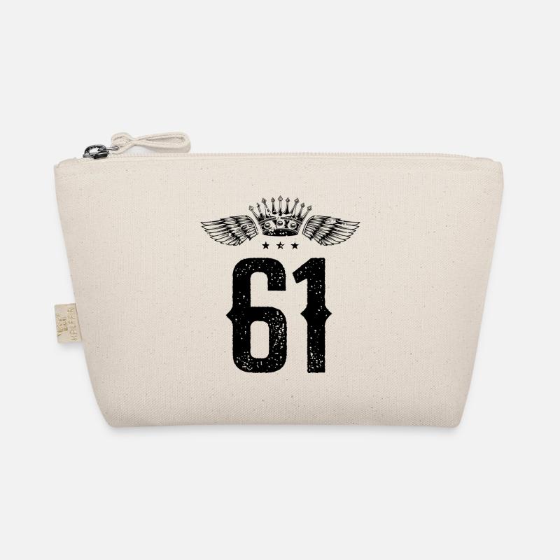 61 Number crown Organic Pouch