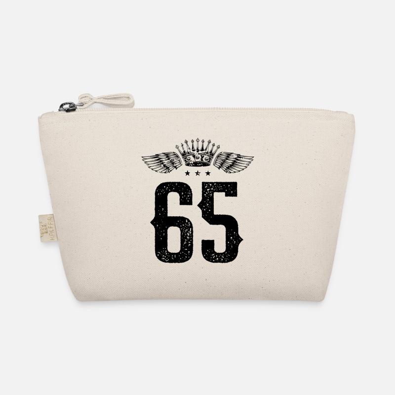 65 Number crown Organic Pouch
