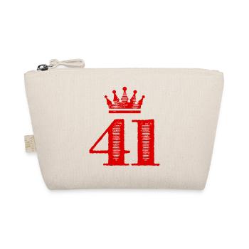 41 Number Crown - Organic Pouch - nature - Front