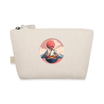 Yoga, Namaste, chill, customizable - Organic Pouch - nature - Front
