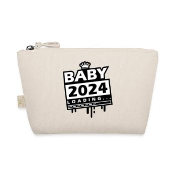 Baby 2024 Loading - Bio-Täschchen - Natur - Vorne