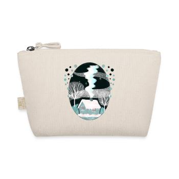 Cabine avec Schnee_Wintermotiv - Trousse biologique - nature - Devant