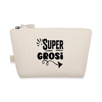 Super Grosi Oma Schweiz Schweizerdeutsch Omi - Bio-Täschchen - Natur - Vorne