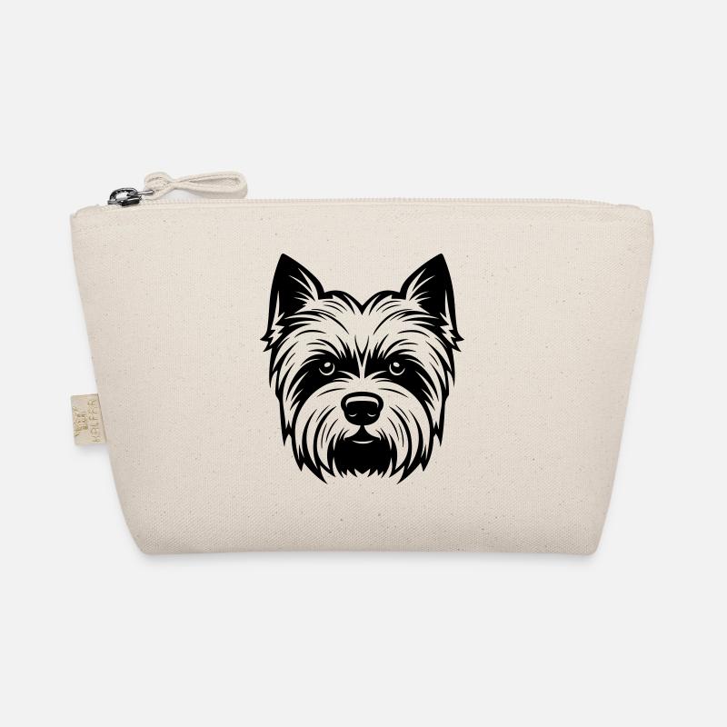 Yorkshire Terrier Hund Kopf Bio-Täschchen