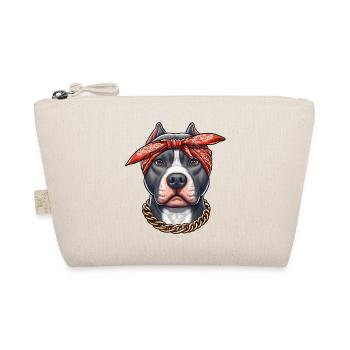 Pitbull The Gangster - Organic Pouch - nature - Front
