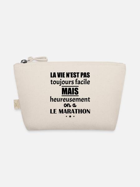 La vie n'est pas toujours facile marathon, noël - Trousse biologique - nature