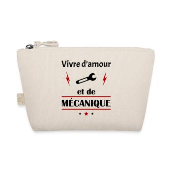 Vivre d'amour et de mécanique,fête des pères, noël - Trousse biologique - nature - Devant