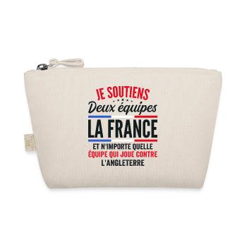 Je Soutiens Deux équipes la France - Trousse biologique - nature - Devant