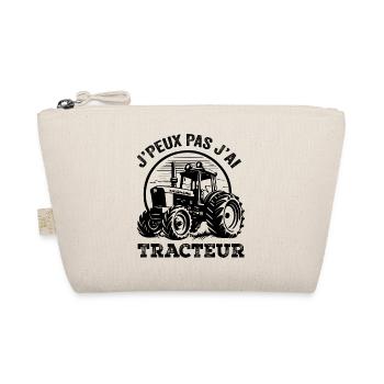 J'Peux Pas J'ai Tracteur Humour Cadeau Fermière - Trousse biologique - nature - Devant