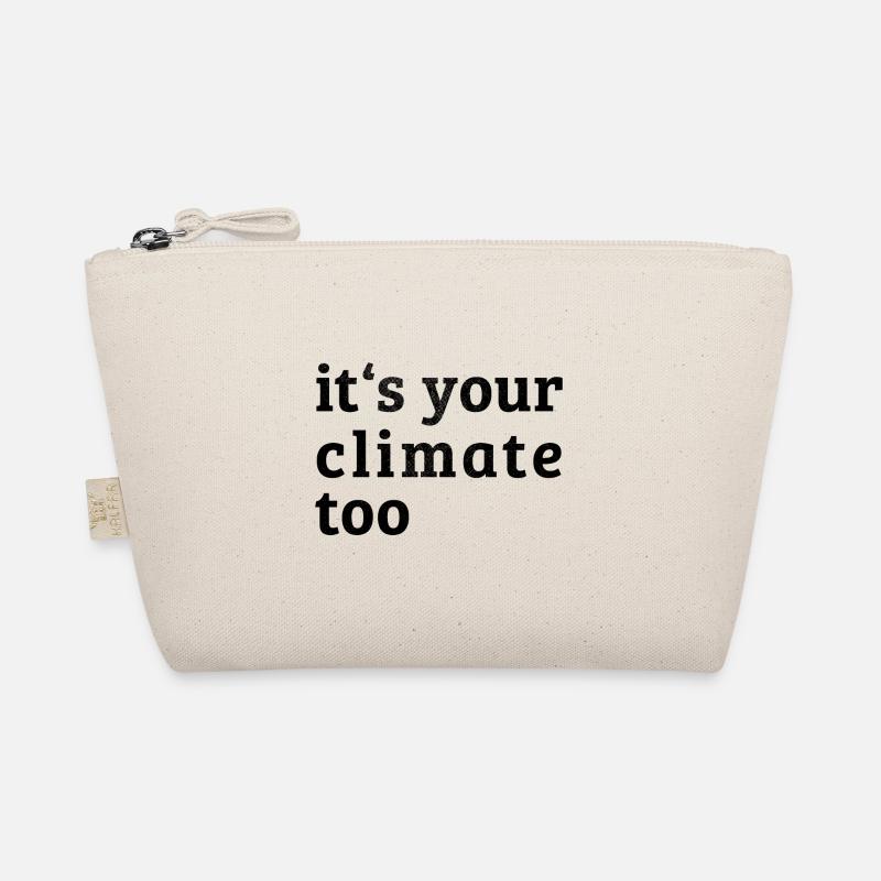 it s your climate too Bio-Täschchen