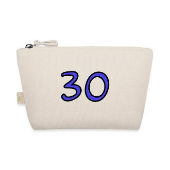 30. 30 ANS. 30e ANNIVERSAIRE. ANNIVERSAIRE 30 ANS. - Trousse biologique - nature - Devant