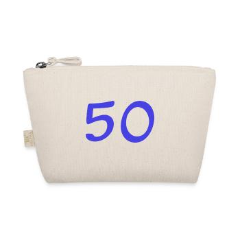 50. 50 ANS. 50e ANNIVERSAIRE. ANNIVERSAIRE 50 ANS. - Trousse biologique - nature - Devant