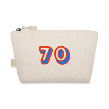 70. 70 ANS. 70e ANNIVERSAIRE. ANNIVERSAIRE 70 ANS. - Trousse biologique - nature - Devant