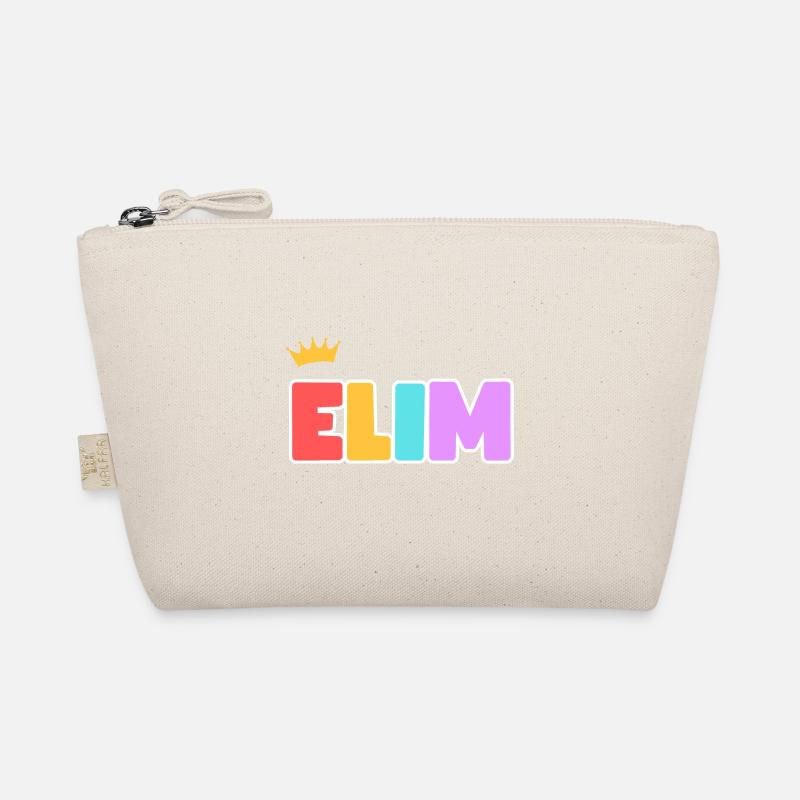Elim! Personalisierbar - Bio-Täschchen - Natur