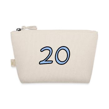 20. 20 YEARS. 20th ANNIVERSARY. 20TH ANNIVERSARY. - Organic Pouch - nature - Front