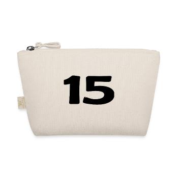 15. 15 ANS. 15e ANNIVERSAIRE. ANNIVERSAIRE 15 ANS. - Trousse biologique - nature - Devant