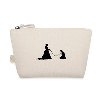 Ehepaar Hochzeit Lustig - Bio-Täschchen - Natur - Vorne