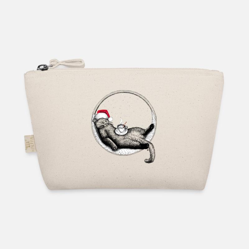 Weihnachtsmieze 2018 Bio-Täschchen