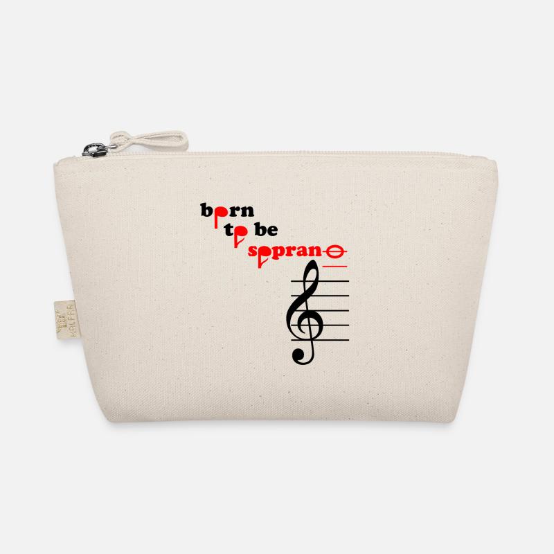 born to be soprano high c choir sing singer Organic Pouch