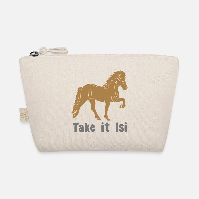Tölter 04 Take it Isi - Bio-Täschchen - Natur