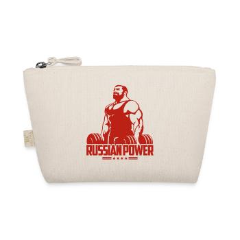 Russian Power Gym Fitness Russie Russe - Trousse biologique - nature - Devant