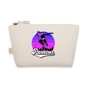 Parkour Freerunner Traceur Le Parcour parkourshirt - Trousse biologique - nature - Devant