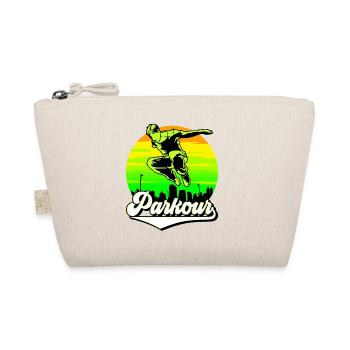Parkour Freerunner Traceur Le Parcour parkourshirt - Trousse biologique - nature - Devant