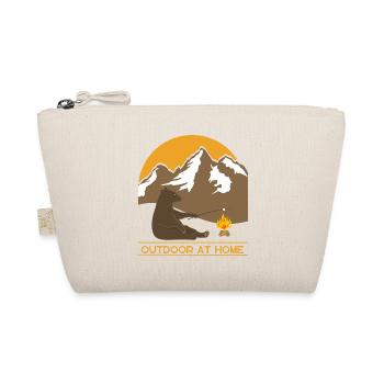 OUTDOOR Bear - Camping - Mountains - Hiking - Organic Pouch - nature - Front