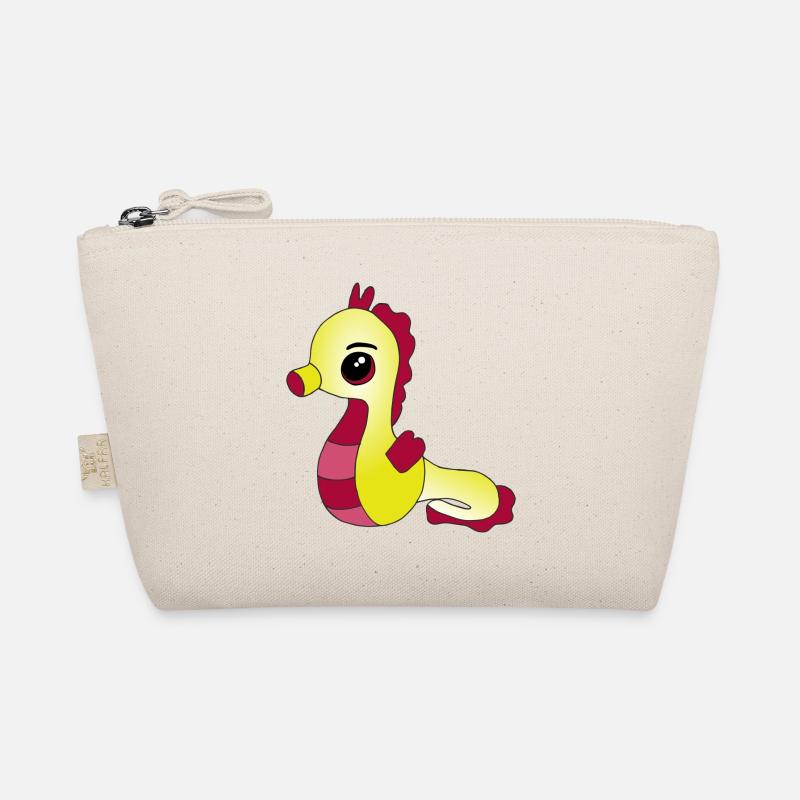 Knuffiges Seepferdchen Bio-Täschchen