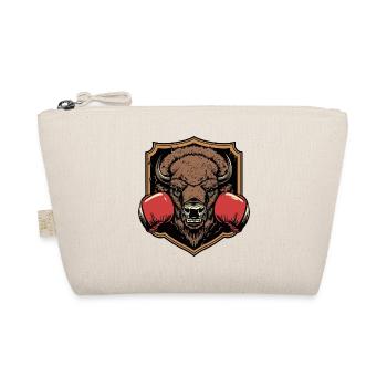 Bison Boxer MMA Logo - Trousse biologique - nature - Devant
