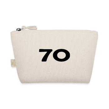 70. 70 ANS. 70e ANNIVERSAIRE. ANNIVERSAIRE 70 ANS. - Trousse biologique - nature - Devant