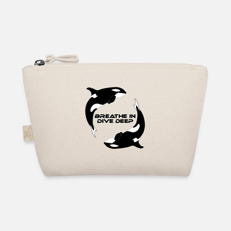 Orca killer whales Organic Pouch
