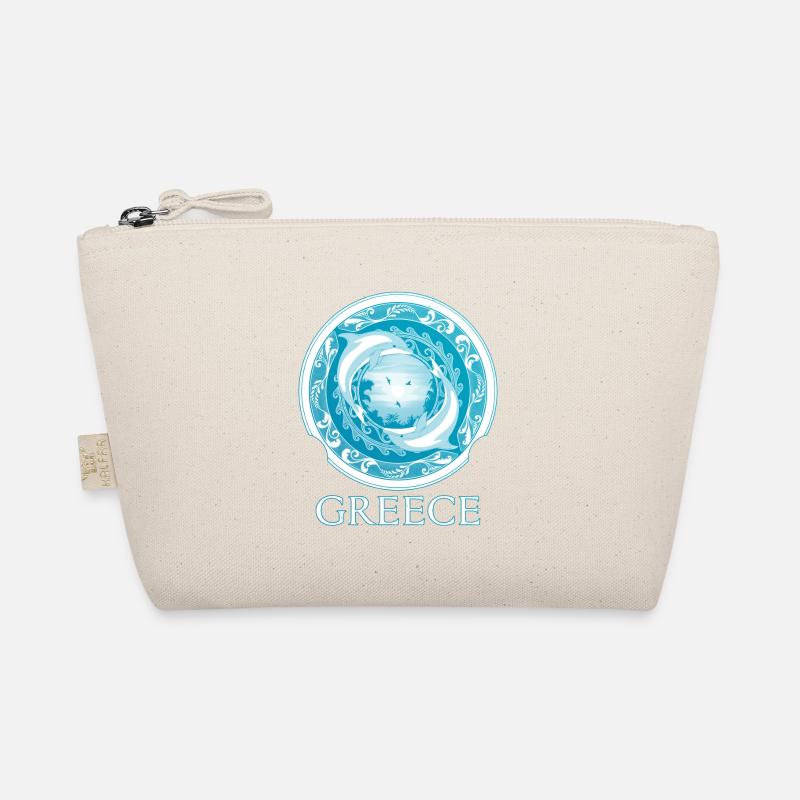 Dolphins Greece Hellas Organic Pouch