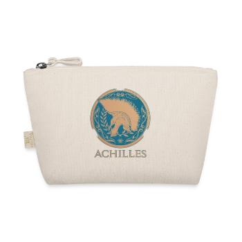 Achilles Greek warrior - Organic Pouch - nature - Front