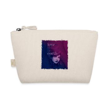 Love is on Earth - Organic Pouch - nature - Front