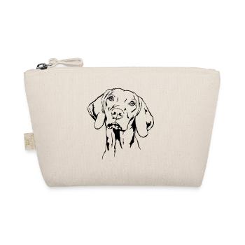 MAGYAR VIZSLA Portrait of Wilsigns Jagdhund Jagdhund - Organic Pouch - nature - Front