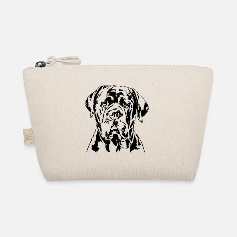 CANE CORSO Portrait Wilsigns dog dog motif Organic Pouch