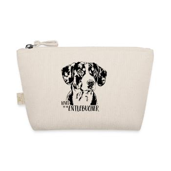 Loved by an Entlebucher Mountain Dog Dogs Wilsigns - Organic Pouch - nature - Front