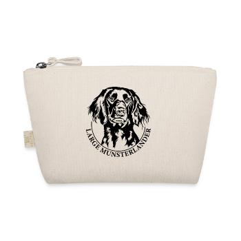 Large Munsterlander Portrait Hund Hunde Wilsigns - Bio-Täschchen - Natur - Vorne