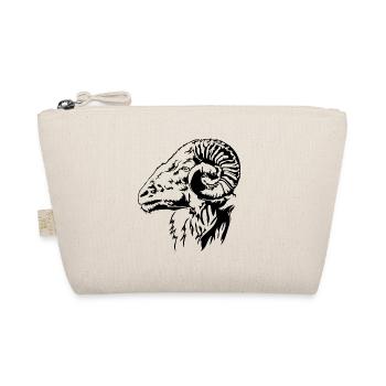 Goat, Sheep Goat, Animal, Sheep, Goat, Wilsigns - Organic Pouch - nature - Front
