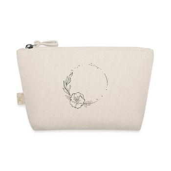 Customisable lovely wreath - Organic Pouch - nature - Front