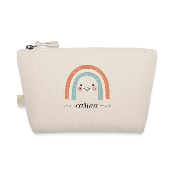 Carina! Design arc-en-ciel, personnalisable - Trousse biologique - nature - Devant