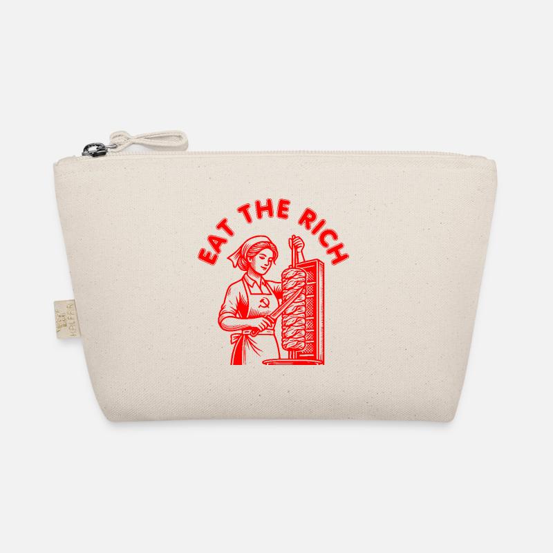 Eat the rich - Bio-Täschchen - Natur