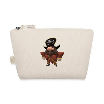 Pirate Design - Organic Pouch - nature - Front