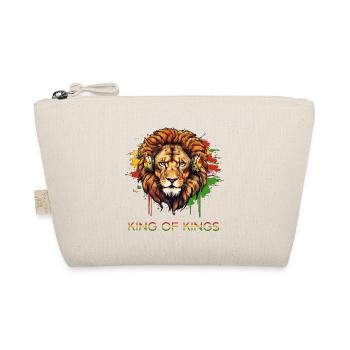 Rasta Lion Rastafari Reggae King Of Kings - Bio-Täschchen - Natur - Vorne